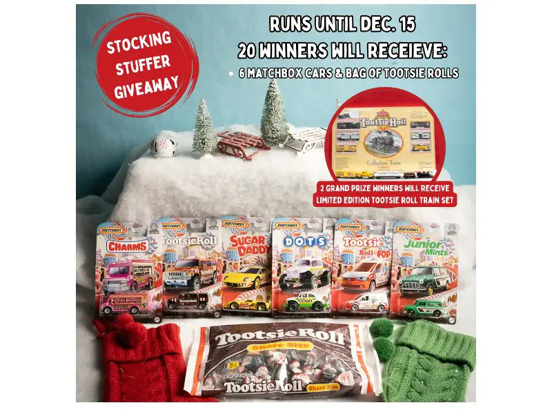 Tootsie Roll Stocking Stuffer Giveaway - Win Collectible Toys & More