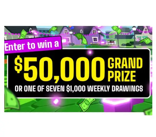 Topgolf's Block Party Challenge Sweepstakes – Win $50,000 Cash Or $1,000 Weekly Cash (8 Winners)