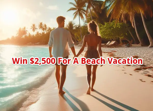 Travel And Leisure $2500 Beach Escape Giveaway - Win $2,500 Cash