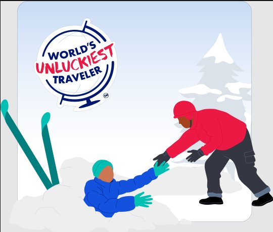 Travel Guard World’s Unluckiest Traveler Promotion – Win $10,000 Cash Or GoPro Action Camera And Kit Or A Luggage Set (5 Winners)