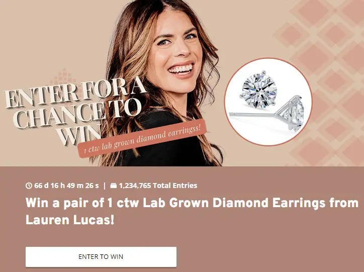 Tunespeak 1 ctw Lab Grown Diamond Earrings from Lauren Lucas Giveaway