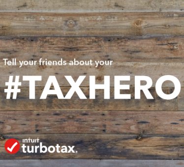 Turbotax #taxhero Sweepstakes