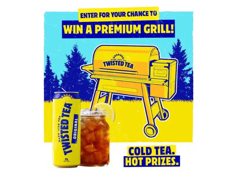 Twisted Tea Summer Promotion - Win A Traeger Grill, Merch & More