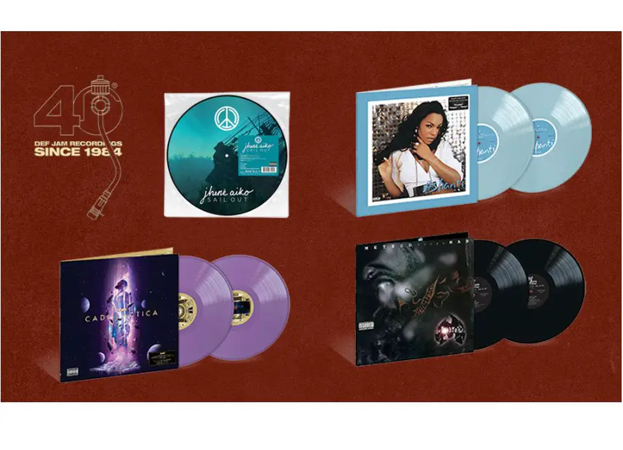 UDiscoverMusic Def Jam 40 Giveaway - Win Limited Edition LPs