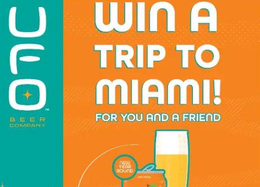 UFO Florida Citrus Spring Break Giveaway – Win $2,000 For A Trip For 2 To Miami