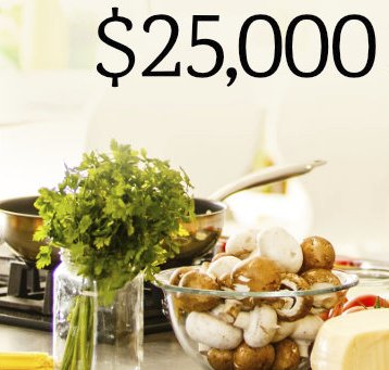 Ultimate Cooking $25,000 Sweepstakes