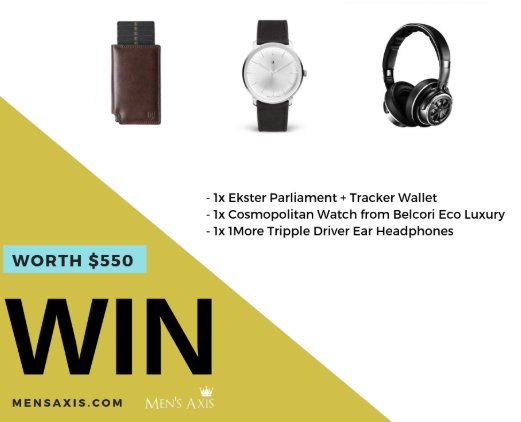 Ultimate Modern Man Lifestyle Giveaway!