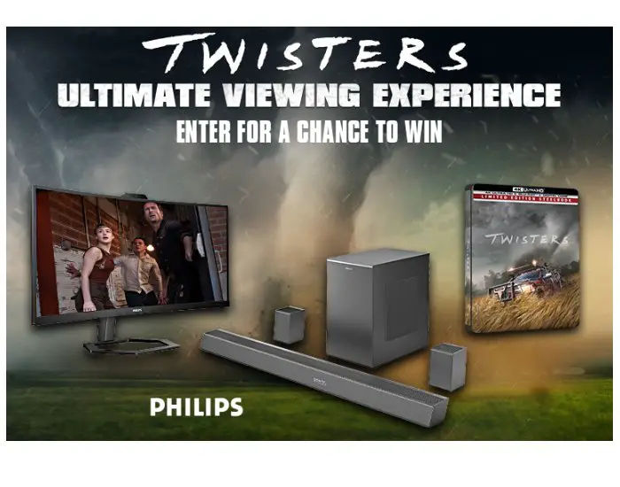 Universal Pictures Twisters Sweepstakes - Win A Twisters Steel Book & More