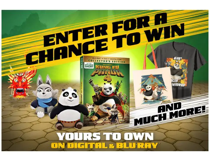 Universal Studios Kung Fu Panda 4 Sweepstakes - Win Official Movie Merch