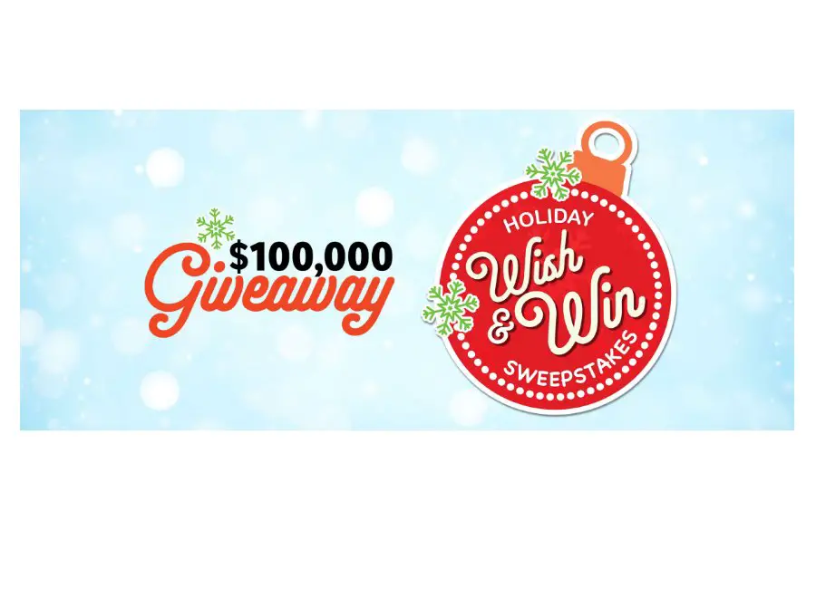 USA Today Holiday Wish & Win $100,000 Giveaway - Win $10,000 (10 Winners)