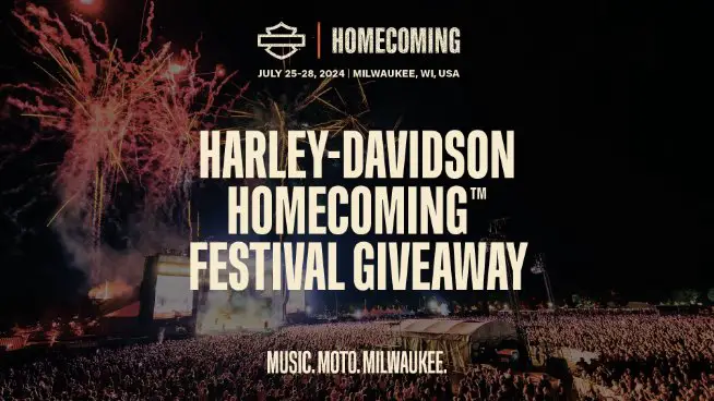 Visit Milwaukee Harley Davidson Homecoming Festival Giveaway – Win A 3-Day Getaway