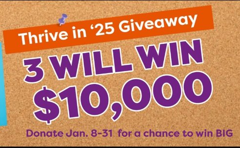 VITALANT Thrive In 2025 Giveaway – Win A $10,000 Prepaid Gift Card (3 Winners)