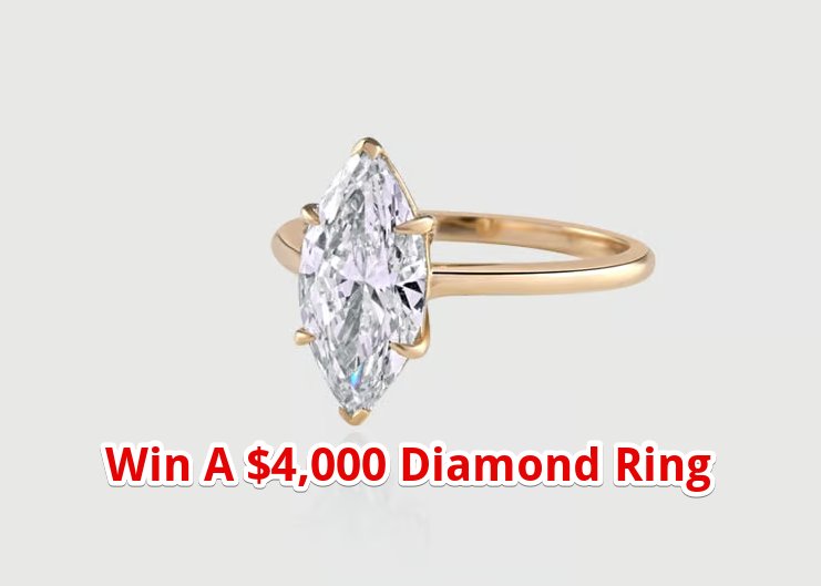 Von Treskow 2ct Lab Diamond Empressa Ring Giveaway - Win A $4,000 Diamond Ring