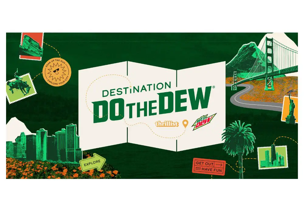 Vox Media Mountain Dew X Thrillist Destination: Do The Dew Sweepstakes - Win Outdoor Gear & $5,000