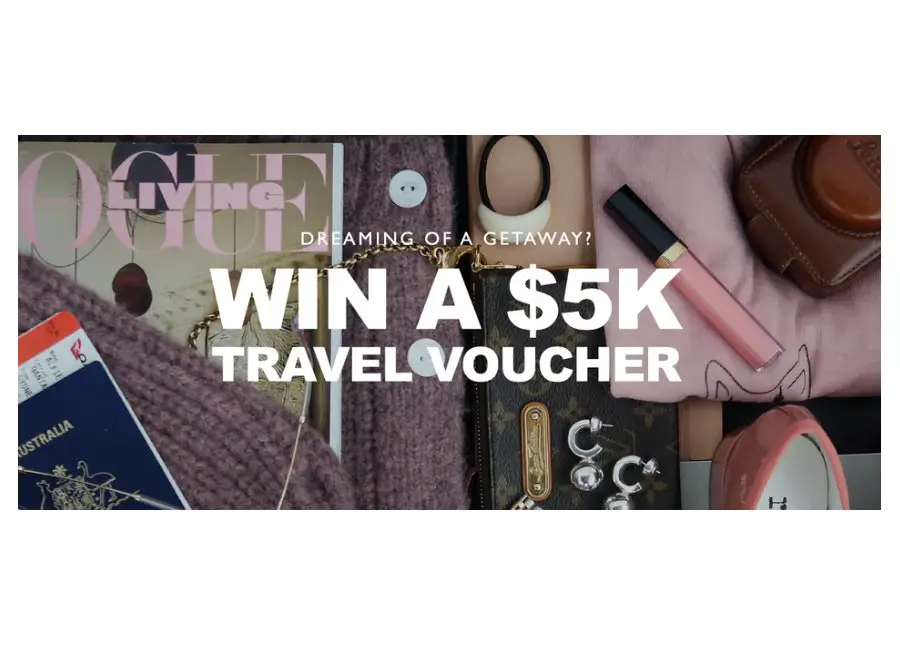 VRG Girl Giveaway - Win A $5,000 AUD Travel Voucher