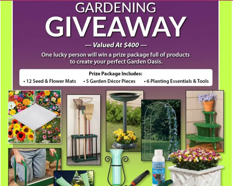 Walter Drake’s Gardening Giveaway – Enter To Win A $400 Gardening Prize Package