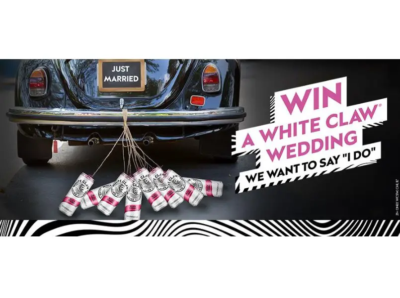 White Claw Hard Seltzer Wedding Contest - Win $5,000 (3 Winners)