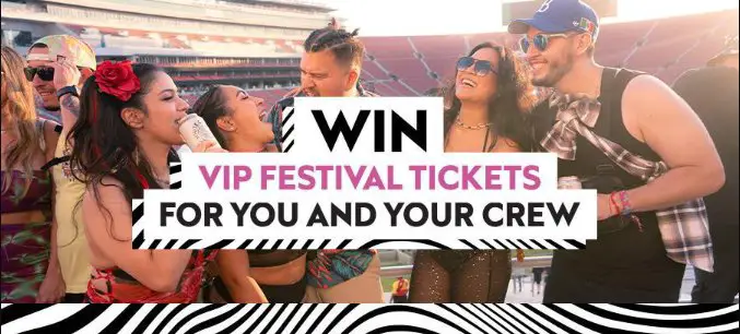 White Claw Shore Club Music Festival Tickets Sweepstakes - Win A Trip For 4 To Attend A Music Festival