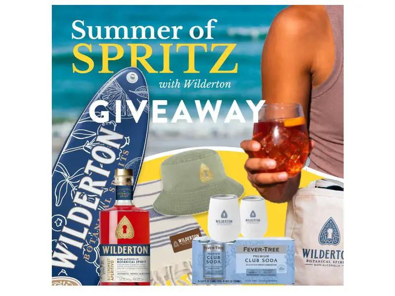 Wilderton 2024 Summer of Spritz Sweepstakes - Win A Paddleboard & More