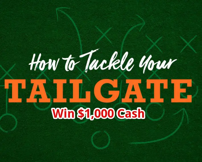 Win $1,000 Cash In The MidWest Living How to Tackle Your Tailgate Sweepstakes