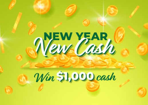 Win $1,000 Cash In The Rumba Radio New Year New Cash Sweepstakes