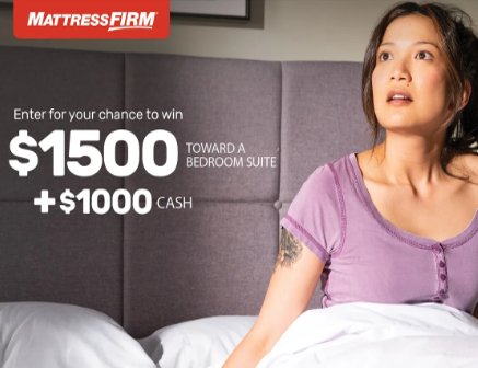 Win $1,000 Cash + A $1,500 Mattress In The Ryan Seacrest’s Mattress Firm Fix Your Sleep Sweepstakes