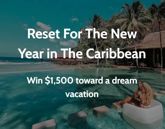 Win $1,500 Cash Towards A Caribbean Vacation