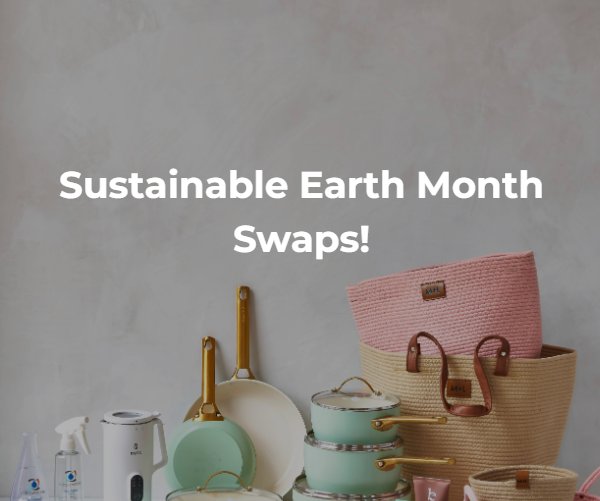 Win $1,700 Worth Of Sustainable Products In The Sustainable Earth Month Swaps Sweepstakes