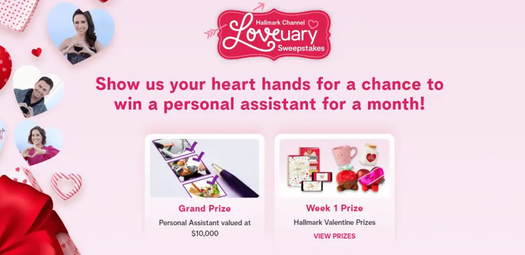 Win $10,000 For A Personal Assistant/Butler In The Hallmark Channel Loveuary Sweepstakes