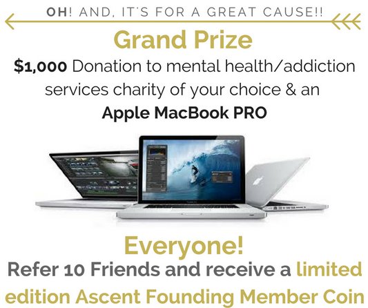 Win $1000 Donation To Charity And Apple Macbook Pro