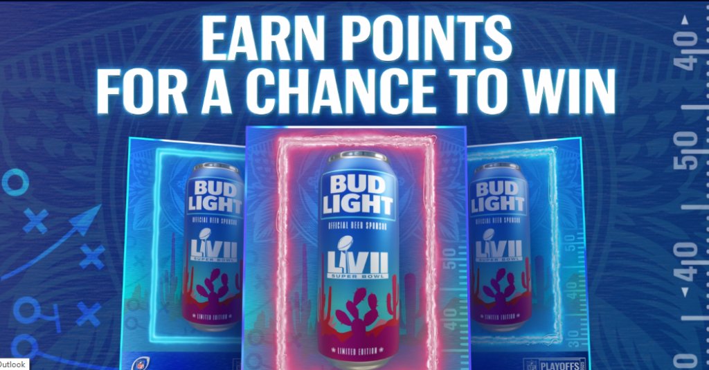 Bud Light NFL Sunday Ticket Giveaway Instant Win Game (2,000