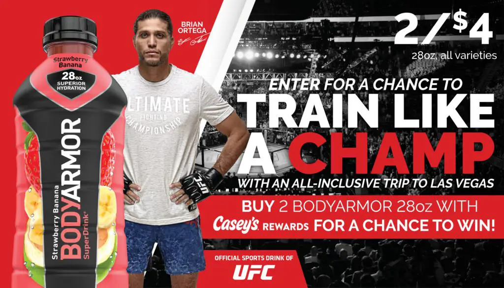 Win $5,500 + 2 Tickets To  A Vegas UFC Event