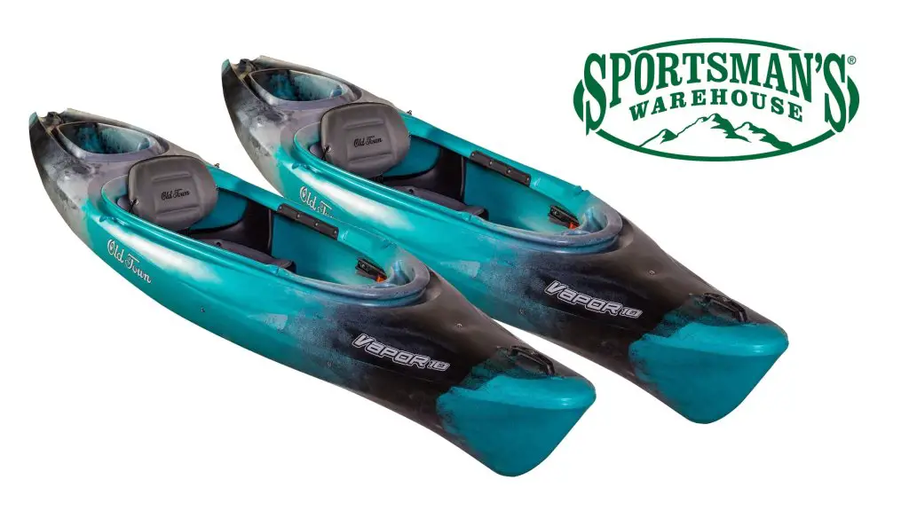 Win A $1,200  Old Town Vapor Kayak + Paddle Combo