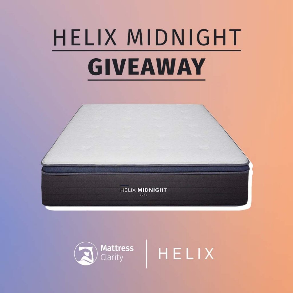 Win A $1,850 Helix Midnight  Mattress