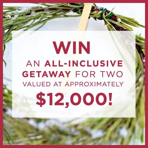 Win A $12,000 Tropical Getaway For 2 In The JTV ‘Tis the Season Holiday Sweepstakes