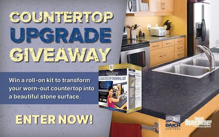 Win A $125 Countertop Finishing Kit  In The Daich Countertop Upgrade Giveaway