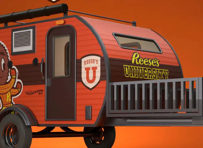 Win A $14,900 Tailgate Trailer In The Hersheyland Reese's University Tailgate Trailer Sweepstakes