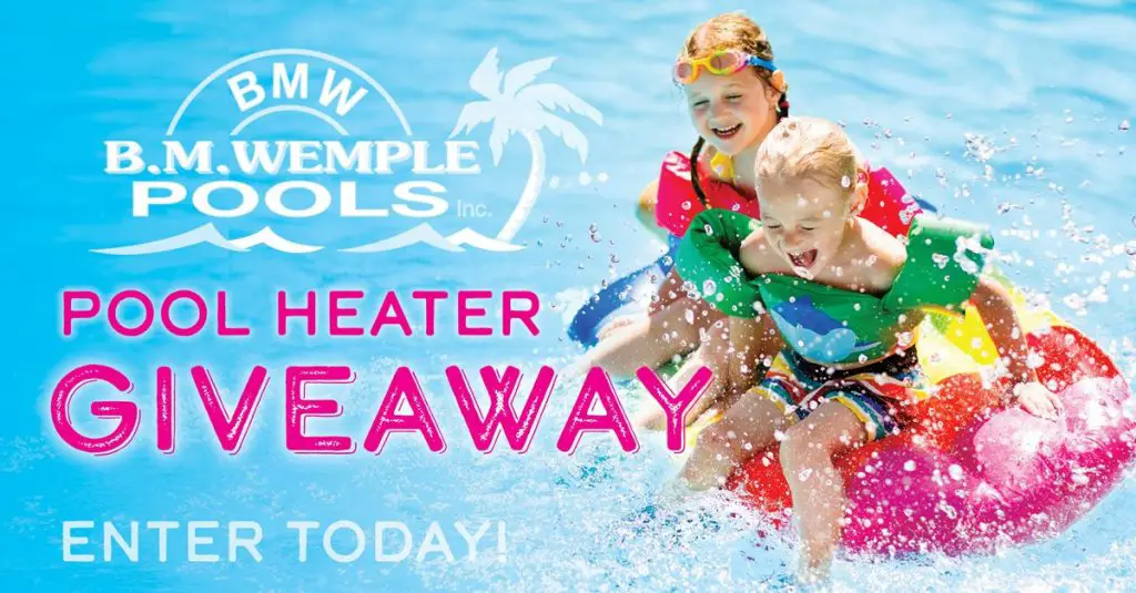 Win A $4,250 Pool Heater