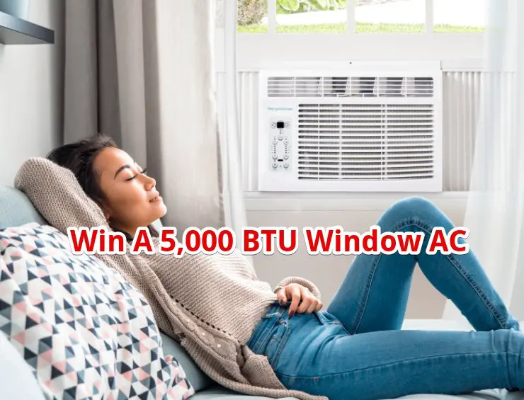 Win A 5,000 BTU Window Air Conditioner In The Free Keystone Window AC  Giveaway