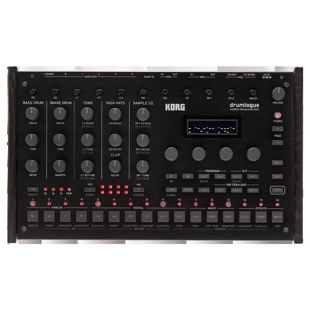 Win A KORG Drumlogue Hybrid Drum Machine In The Pitbull Audio Prize Pack Sweepstakes