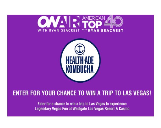 Win A Trip For 2 To Vegas In The Ryan Seacrest’s Wheel Watcher Week 8 Sweepstakes