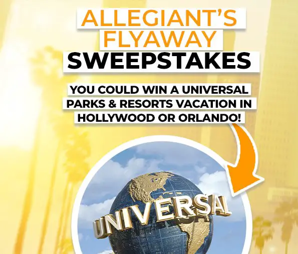 Win A Trip To Either Universal Studios Hollywood Or Universal Orlando