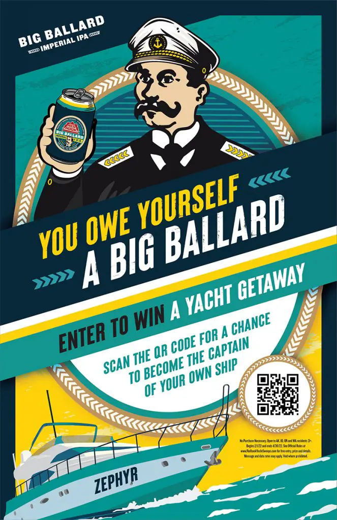 Win A Yacht For A Day In The Redhook Brewlab Yacht For Day Sweepstakes