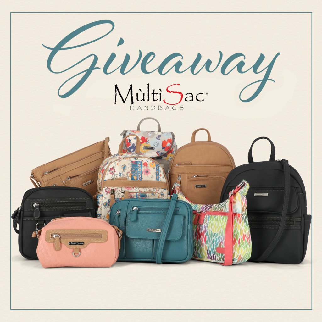 Win A Year's Supply Of Handbags In The MultiSac Handbags Giveaway