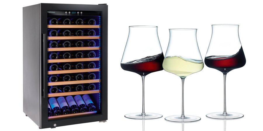 Win An 80-Bottle Wine Cellar + Wine Glasses In The Perfect Blend Sweepstakes