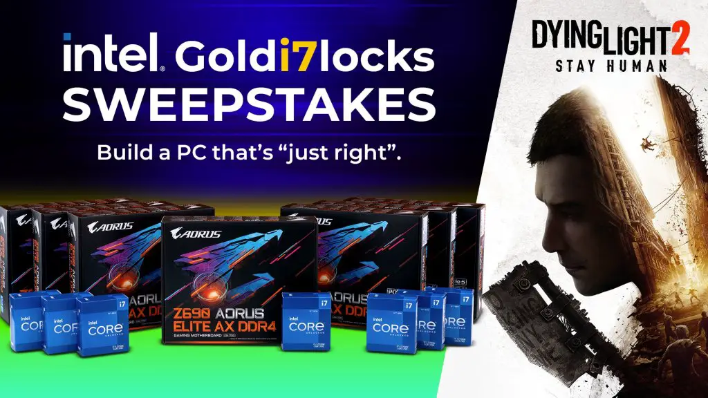 Win An Inter Core i7 Processor, Motherboard and Dying Light 2 Game In The Intel Goldi7locks Sweepstakes