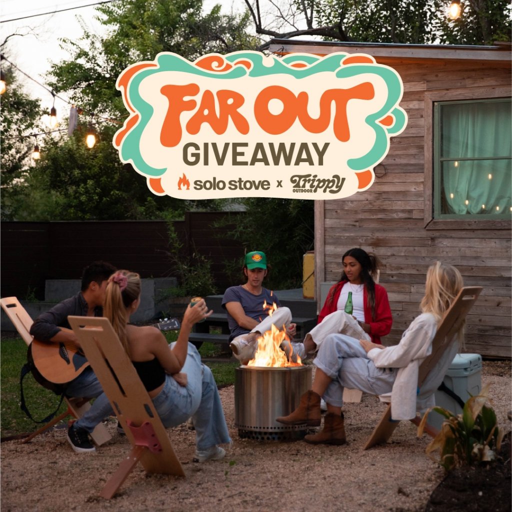 Win An Outdoor Firepit And 4 Outdoor Chairs In The  Solo Stove Trippy Outdoor Far Out Giveaway