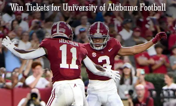 Win Free Tickets And A Gift Card In The T-Mobile University Of Alabama Football Sweepstakes