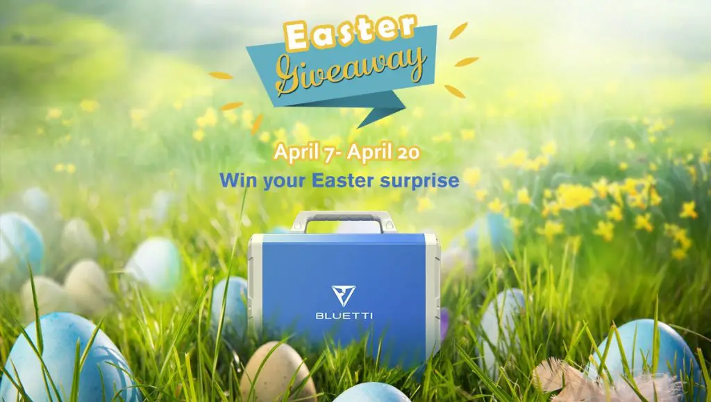 Win One of 20 Portable Power Stations In The Bluetti Easter Giveaway