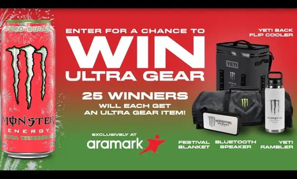 Win One of 25 Prizes in The 2022 Ultra Monster Sweepstakes